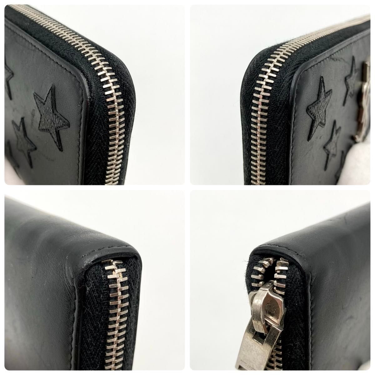 廃盤モデル 希少】SAINT LAURENT サンローラン 長財布 ラウンド