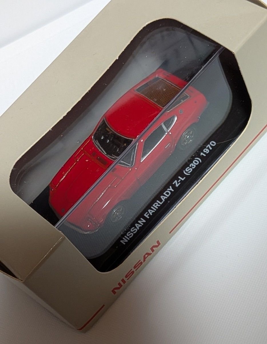 NISSAN FAIRLADY Z-L (S30) 1970 ミニカー レッド 日産 フェアレディZ