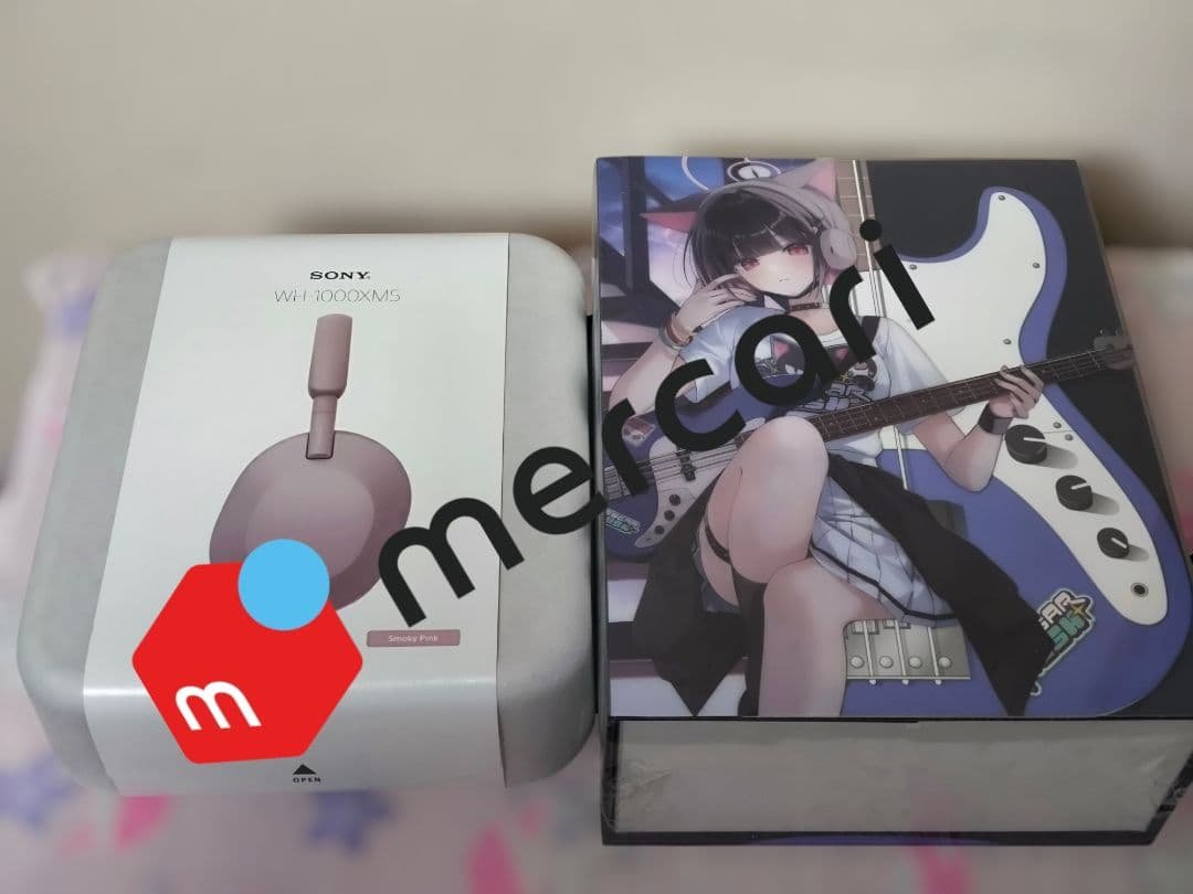 韓国版ブルーアーカイブ 韓国SONYコラボ商品 杏山カズサ WH-1000XM5 韓国で、SONY × ブルーアーカイブ WH-1000XM5 コレクションパッケージ
