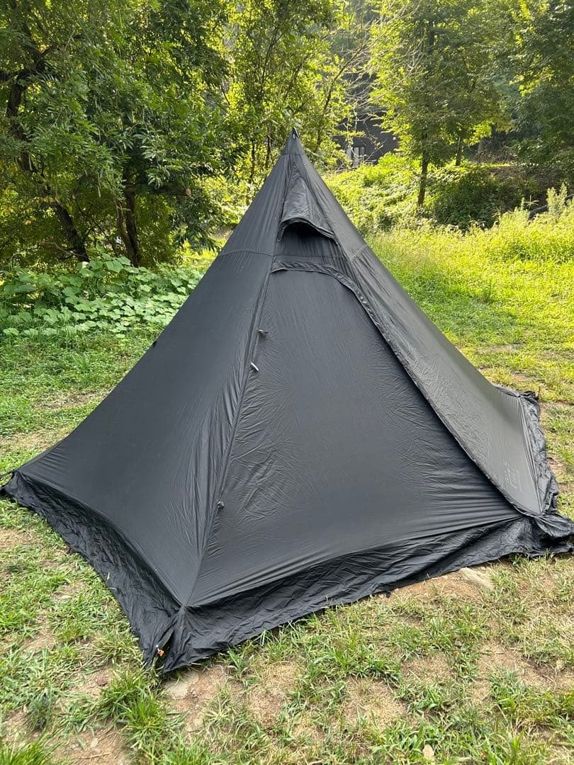 廃盤　オガワ　黒ピルツ7 カナディアンイーストコラボ　専用PVCシート付き テント買取】Canadian East×OGAWA CAMPALピルツ7ブラック入荷！なんと