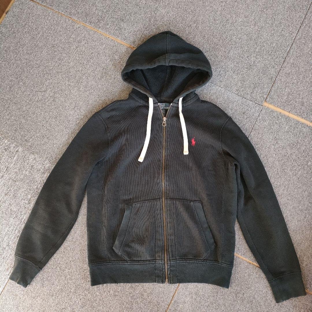 Polo by Ralph Lauren ジップパーカー 黒 Mサイズ swag POLO RALPH LAUREN（ポロ・ラルフローレン） パーカー 710888282