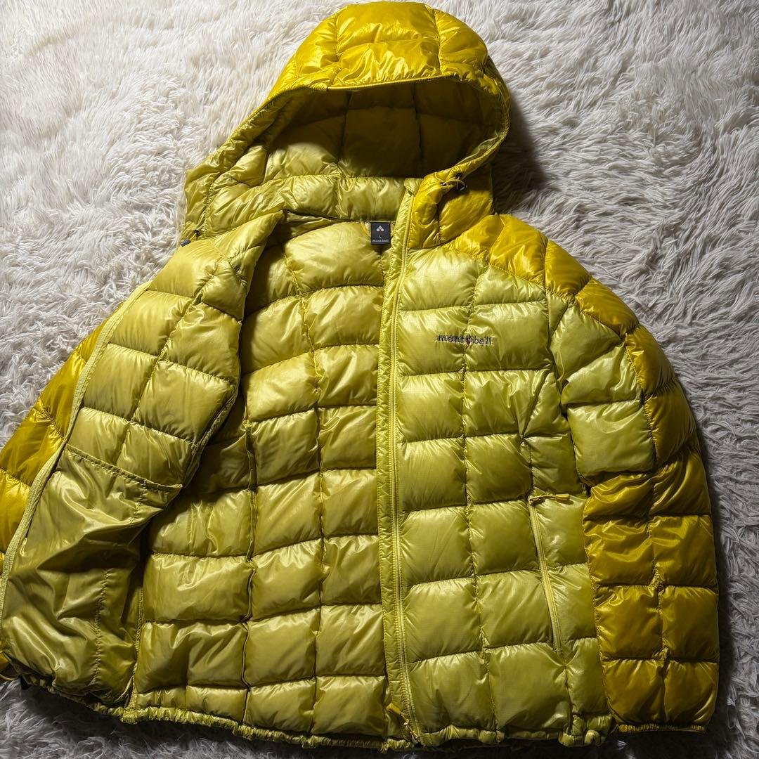 行*ぞ様 美品■モンベル スペリオダウンパーカ ジャケット レディース　イエロー 中古・古着通販】mont-bell (モンベル) スペリオダウンパーカ イエロー
